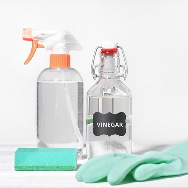 White Diamond Earring Cleaning Vinegar