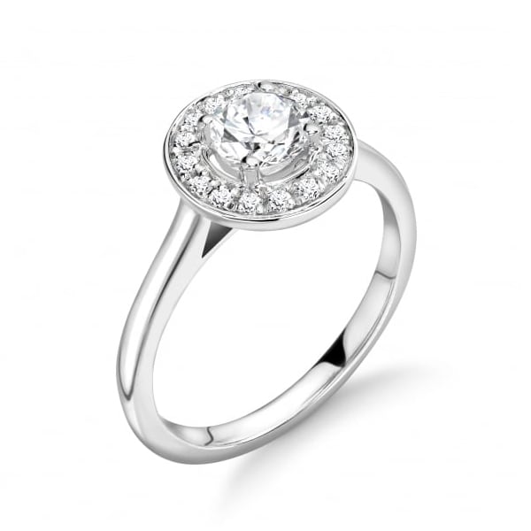 Pave Engagement Rings